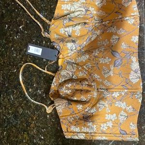 NWT - Banana Republic BR Cora Brocade Bustier